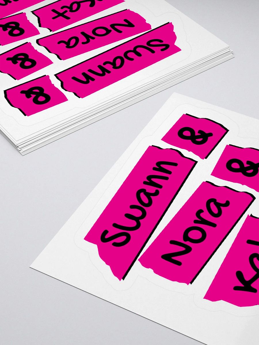 Lost Records: Bloom & Rage Names Sticker product image (4)