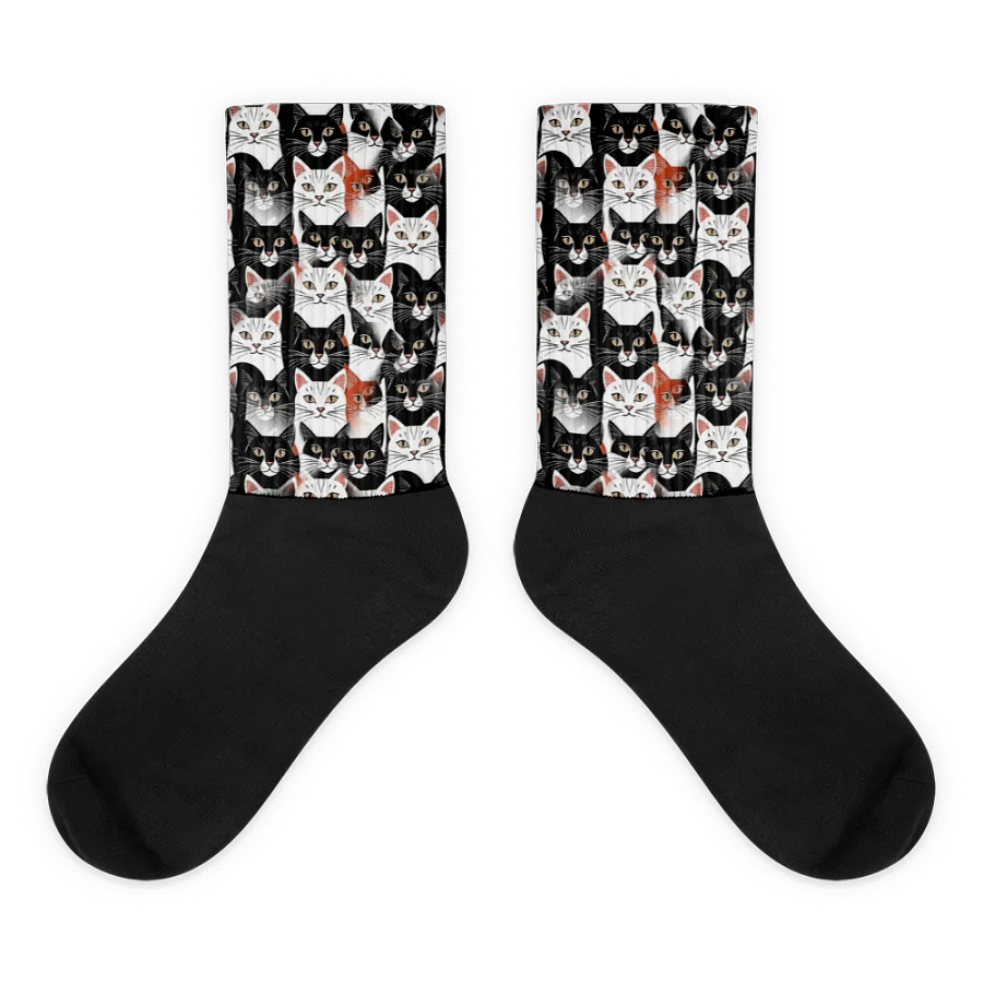 Katz Katz Katz Black Foot Socks product image (1)