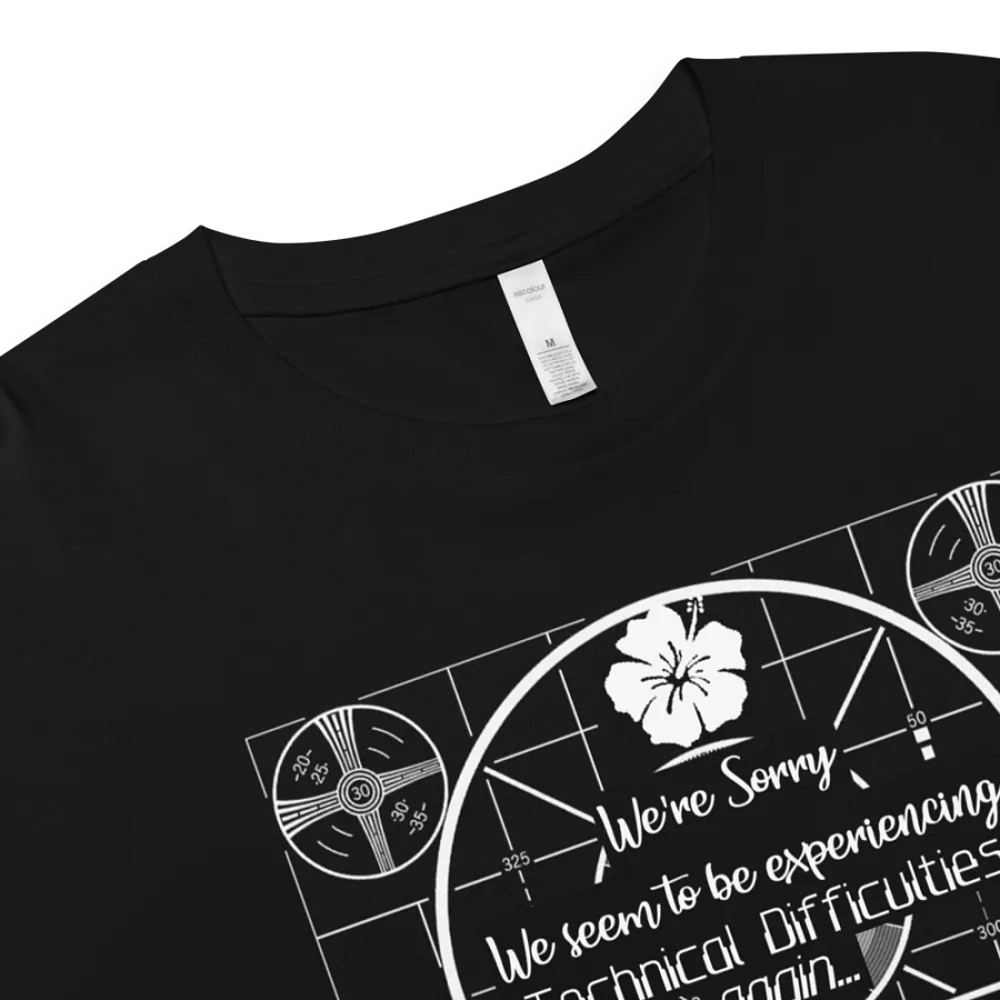 Technical Difficulties Crop Top - Dark product image (7)