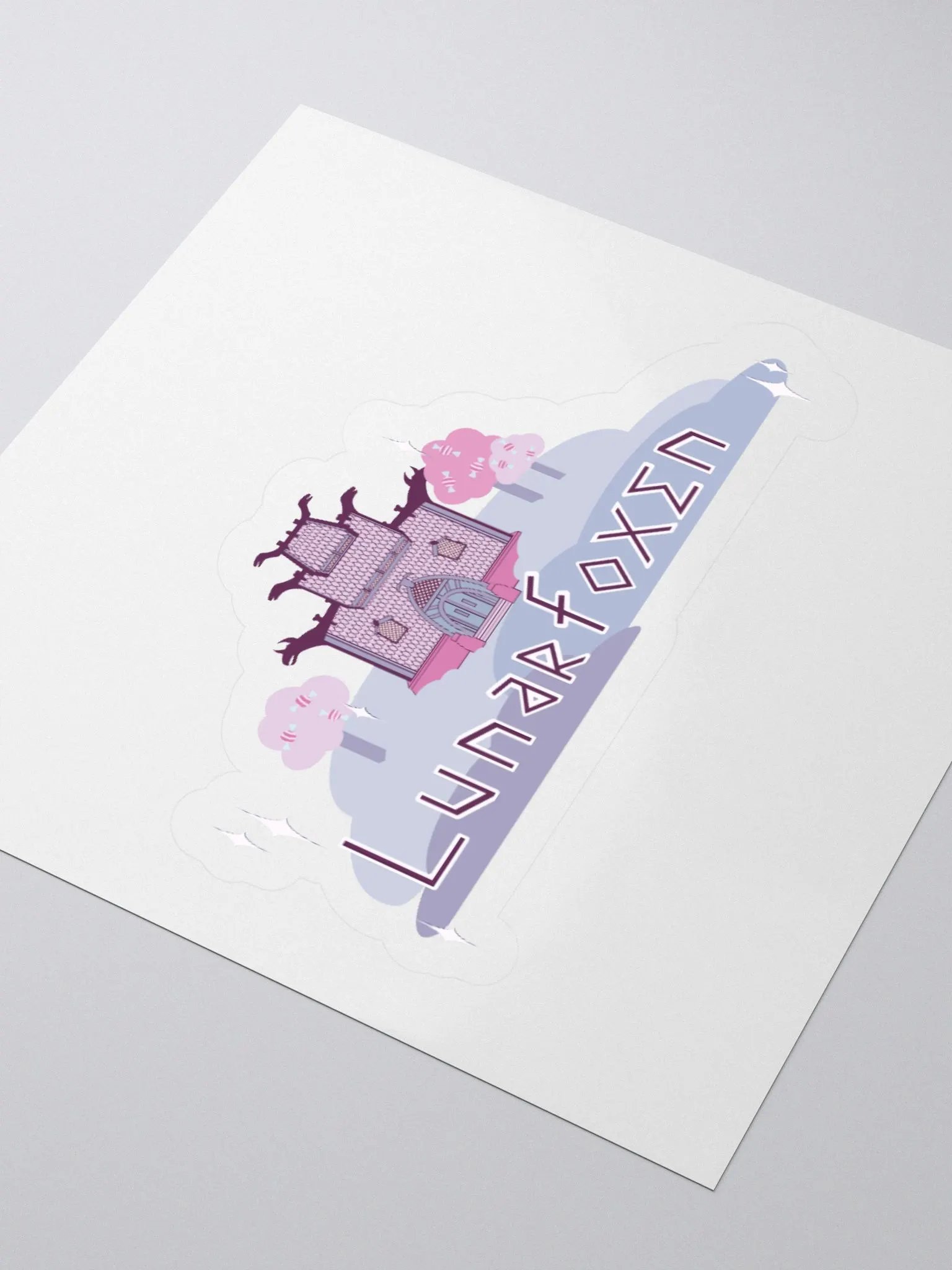 Lunarfoxen Logo Sticker product image (3)