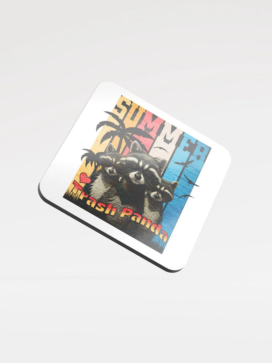 Summer Trash Panda Coasters product image (1)