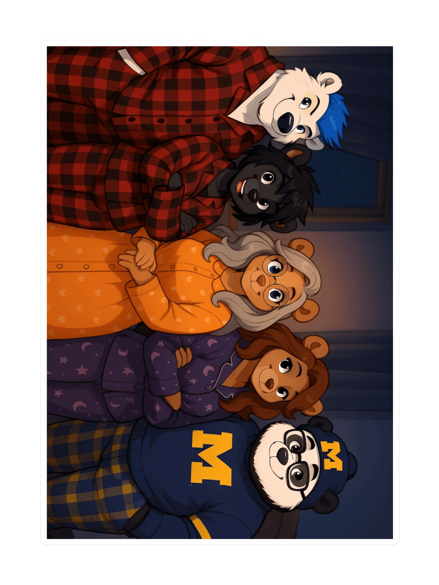 Family Pajama Party Sticker product image (3)