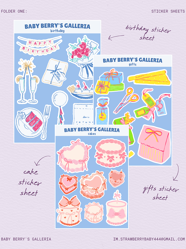 Celebration Sticker Pack product image (1)