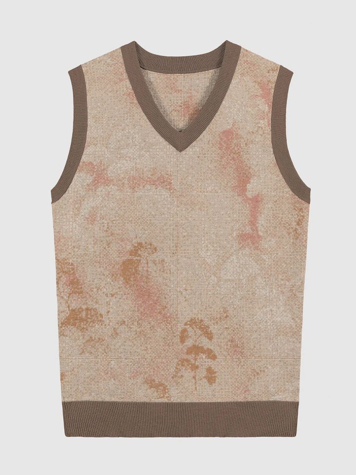 Vintage Blossom Knit Vest product image (1)