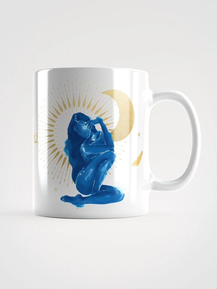 Goddess Golden Moon in Blue product image (1)