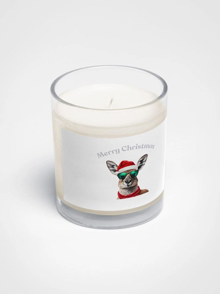Kangaroo Claus Soy Wax Candle - Silver product image (2)