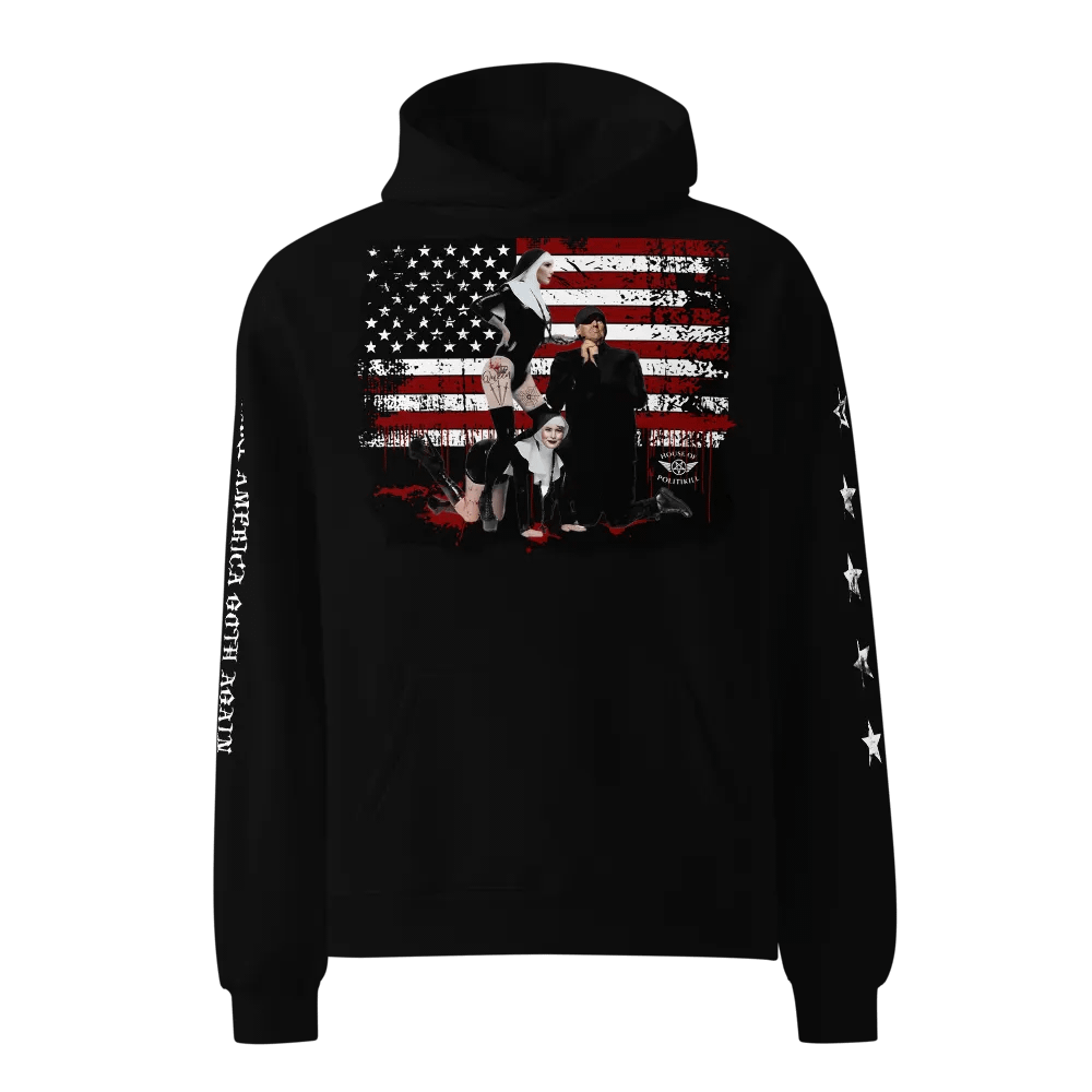 Make America Goth Again - Statement Hoodie - Sacrilegious Gothic Design for Rebels product image (1)