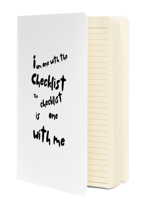 Checklist Affirmation Hardcover Journal product image (6)