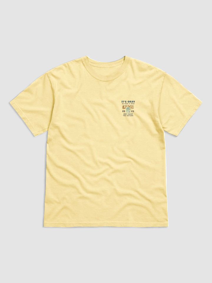 Take a Rest organic cotton garment t-shirt product image (1)