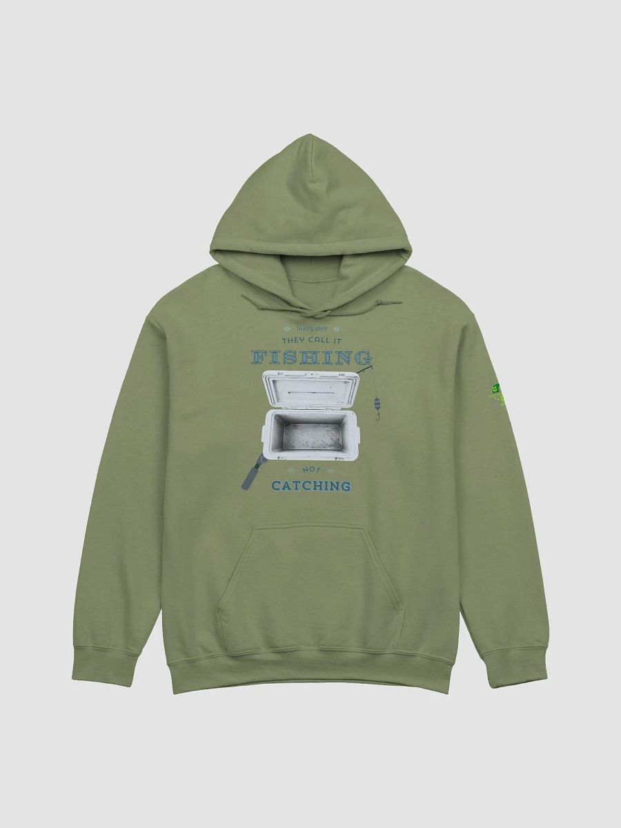 Fishing Not Catching - Funny Fishing Hoodie With Empty Cooler product image (2)