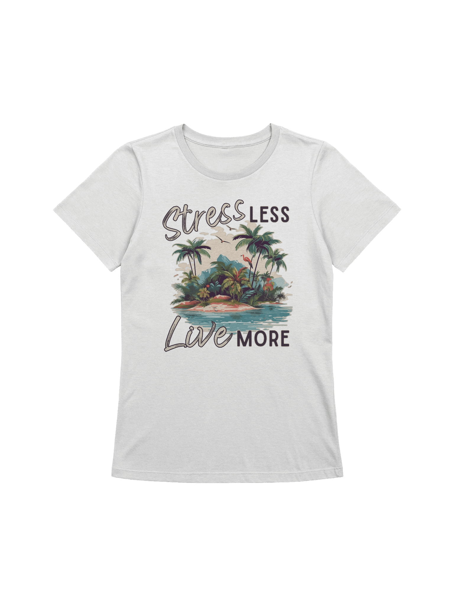 Stress Less Live More T-Shirt product image (1)