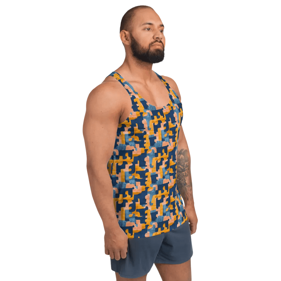 Flowing Shapes | Men´s Tank Top product image (4)