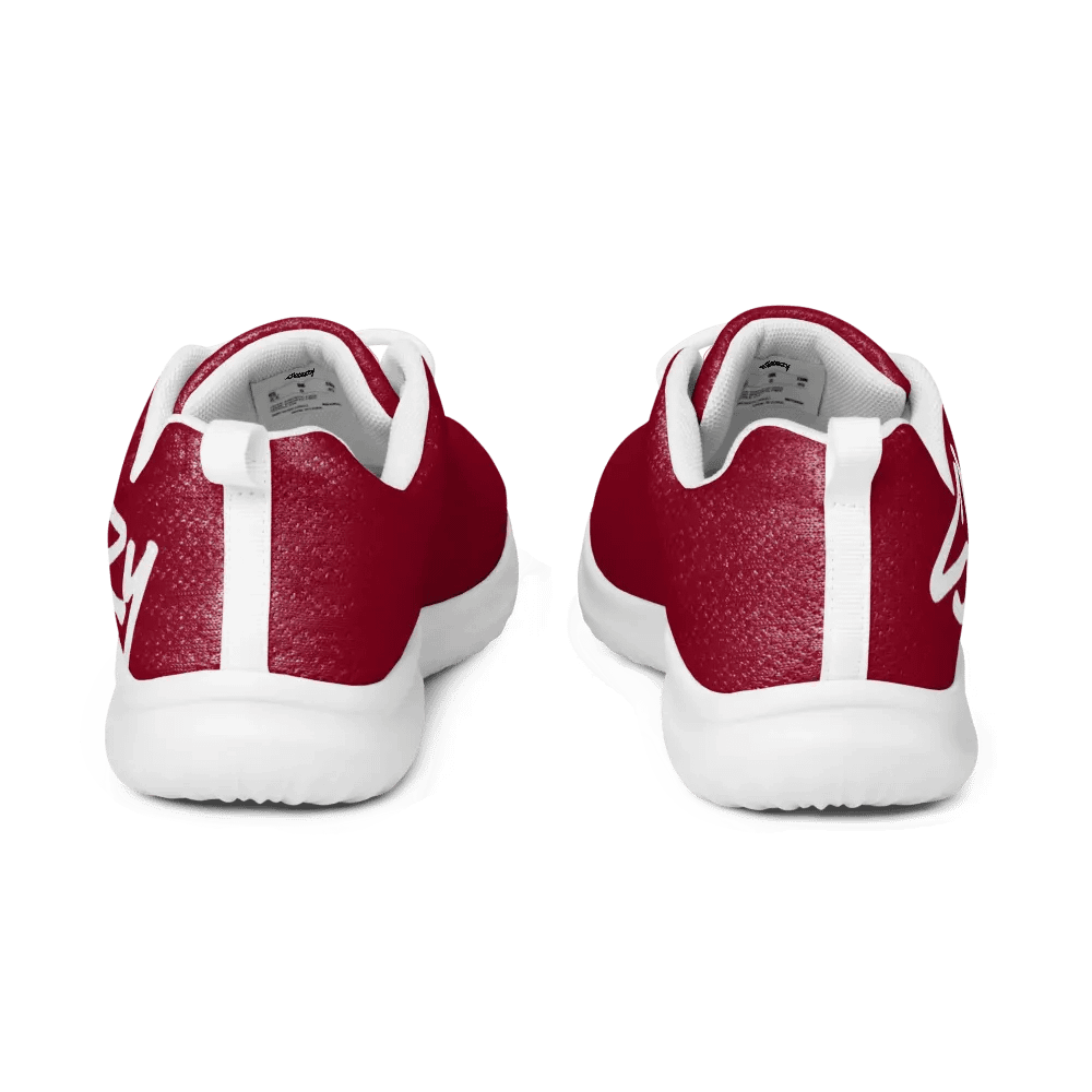 Solid Color Skeezy DRK RED/WHT product image (3)