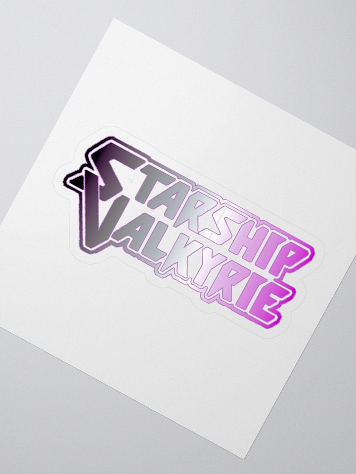 Starship Valkyrie Ace Pride SSV Logo Sticker product image (2)