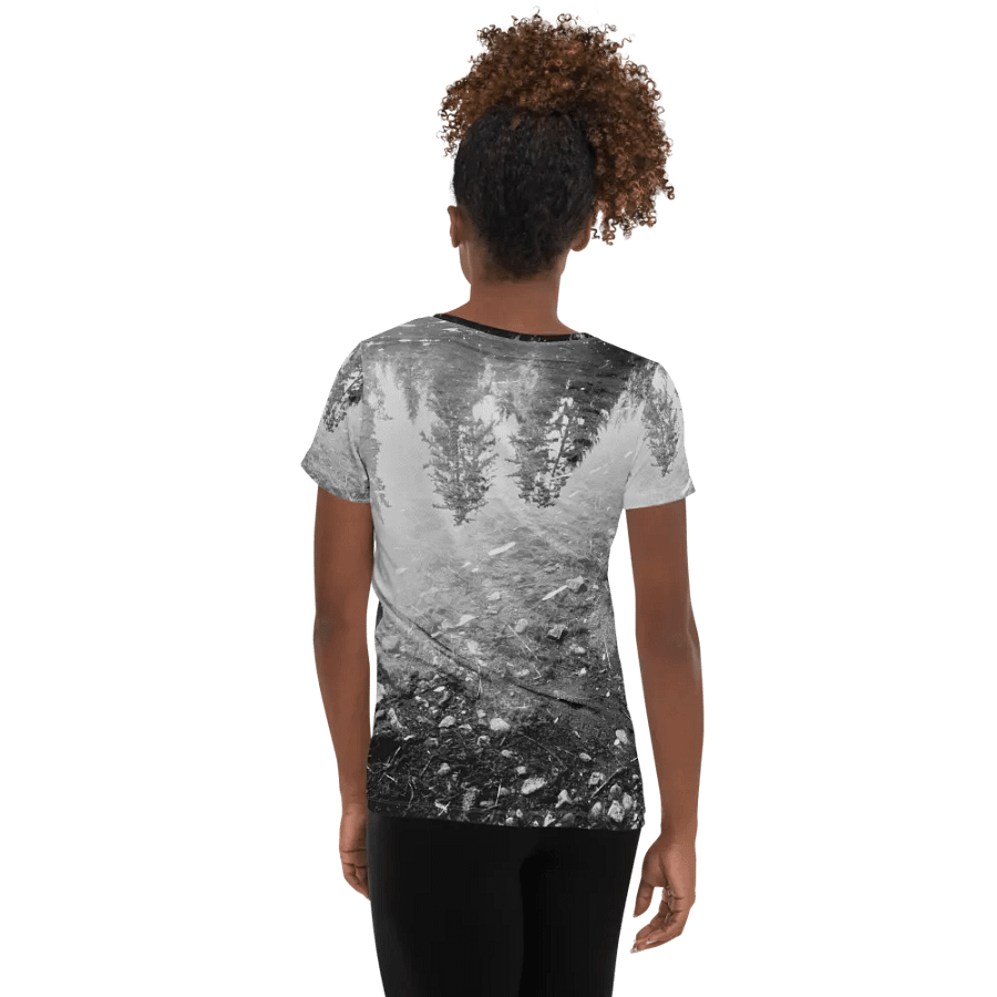 Take a mental break and recharge your batteries. Women's athletic T-shirt. product image (11)