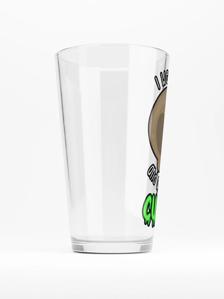 All I Got Was Cursed - Warrior - Pint Glass product image (2)