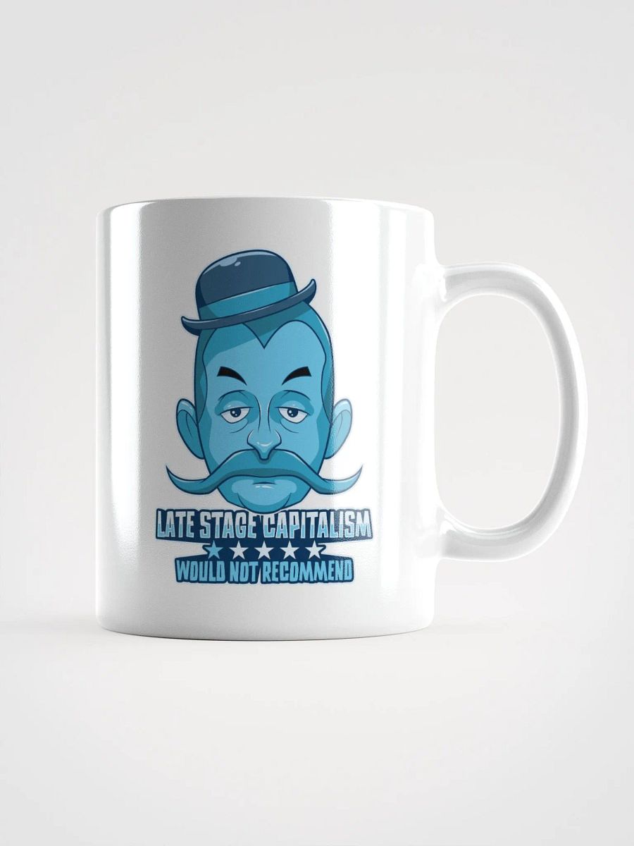 Anti-Capitalist Coffee Mug | Late-Stage Capitalism Satire product image (1)