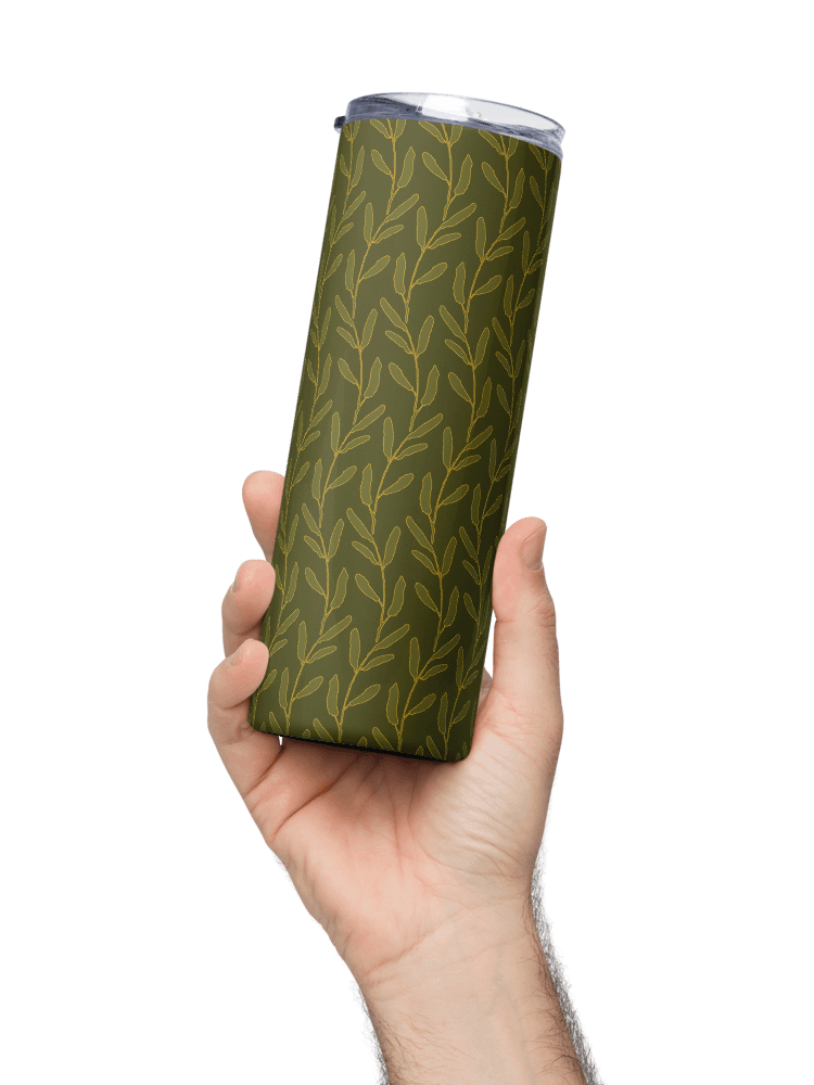 “Good Morning Wave” 20-ounce Stainless Steel Tumbler with Straw product image (2)