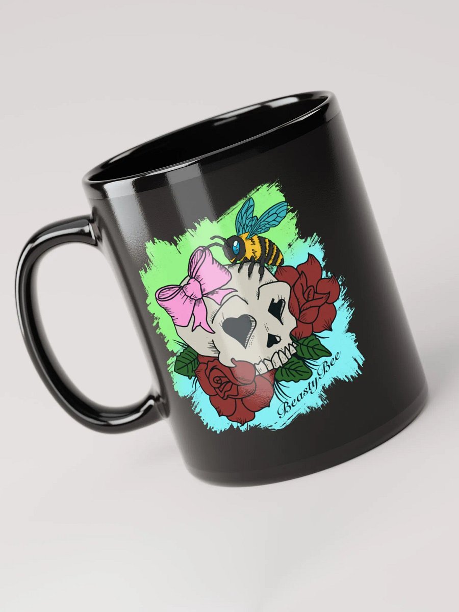 Cute Bee Skull Mug product image (3)