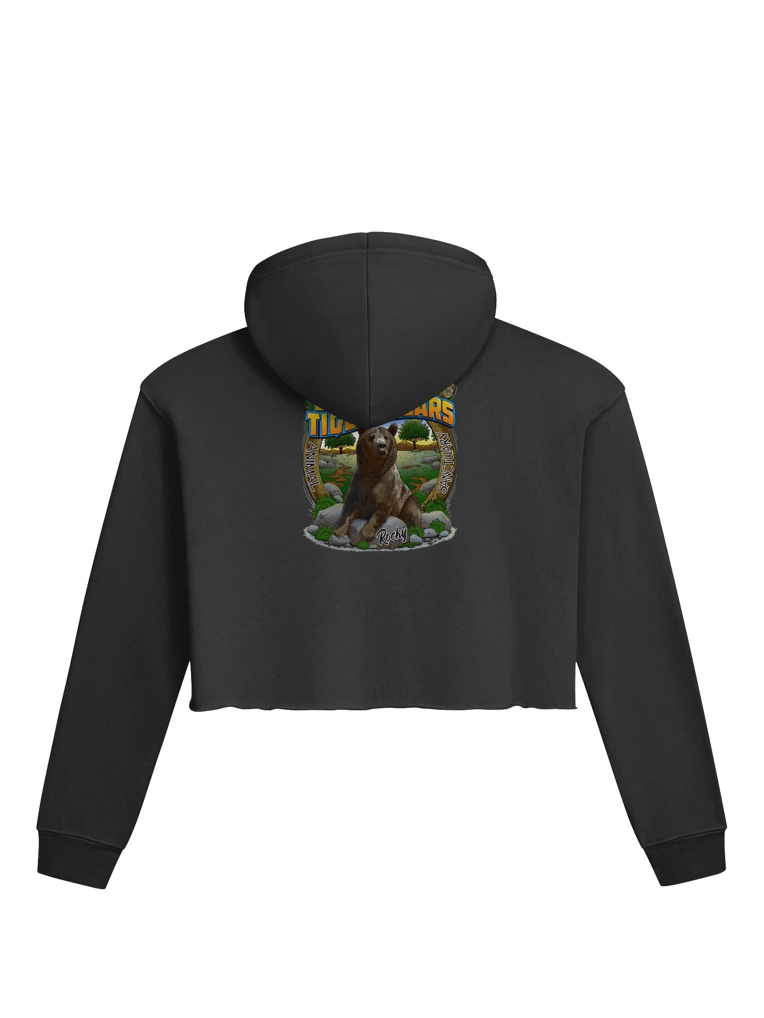 Rocky the Grizzly Bear Cropped Hoodie product image (2)