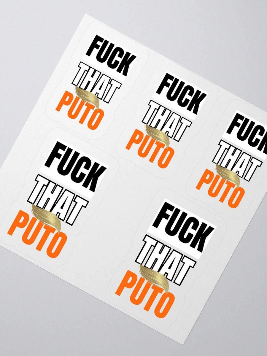 FTP w/ hair Stickers product image (6)
