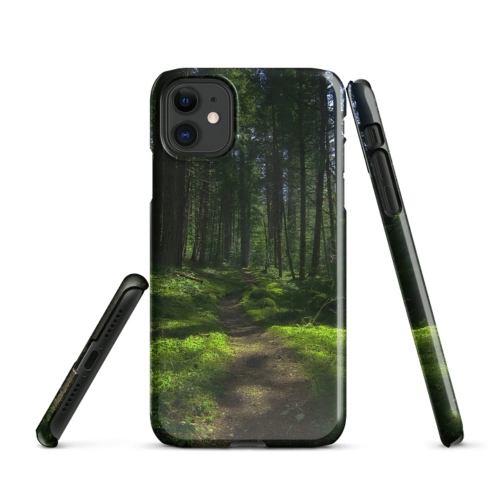 Lower Dungeness Trail Timber sun lighting Snap Case product image (2)