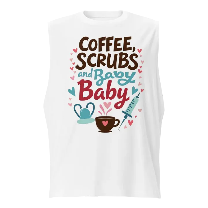 Medical Mama Scrubs Muscle Tank product image (5)
