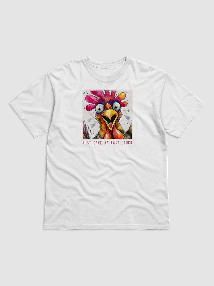 Crazy as cluck chicken comfort colors adult unisex tee product image (2)