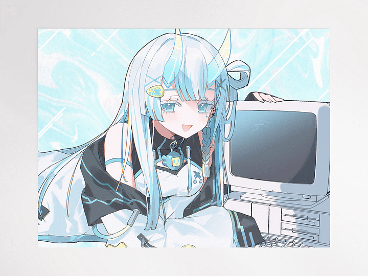 Computer Boy －Matte Paper Poster product image (1)