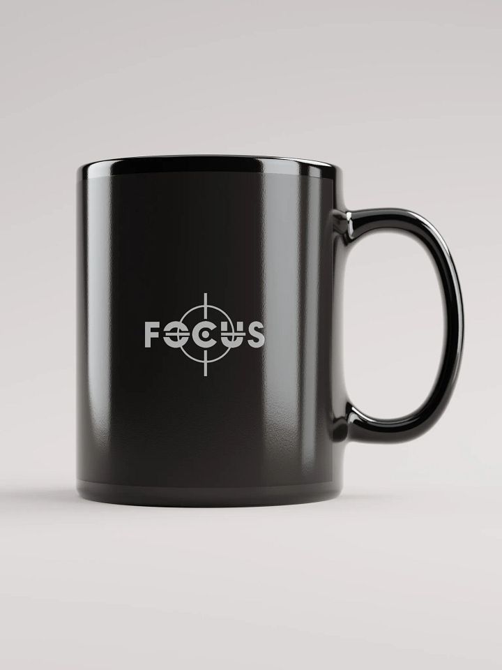 Focus Black Mug product image (1)