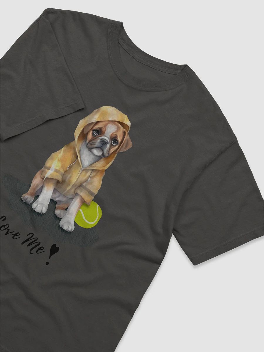 Yellow Hooded Dog Illustration T-Shirt product image (3)