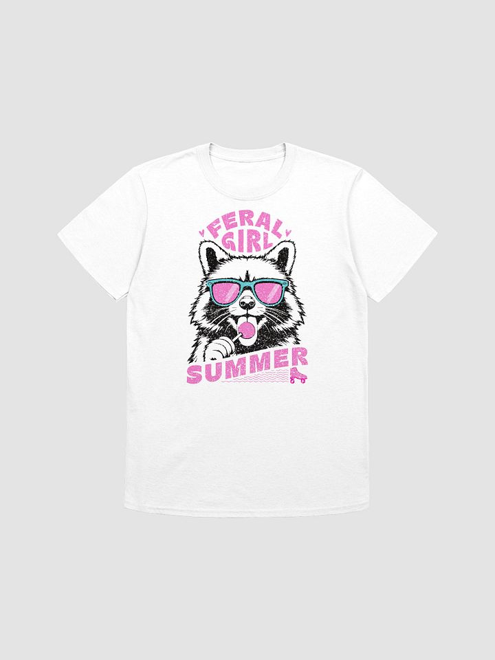 Feral Girl Summer Raccoon Vintage product image (1)