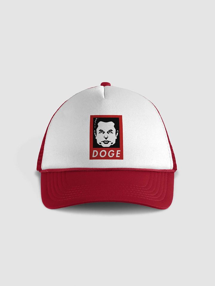 DOGE Face Foam Trucker Hat product image (1)
