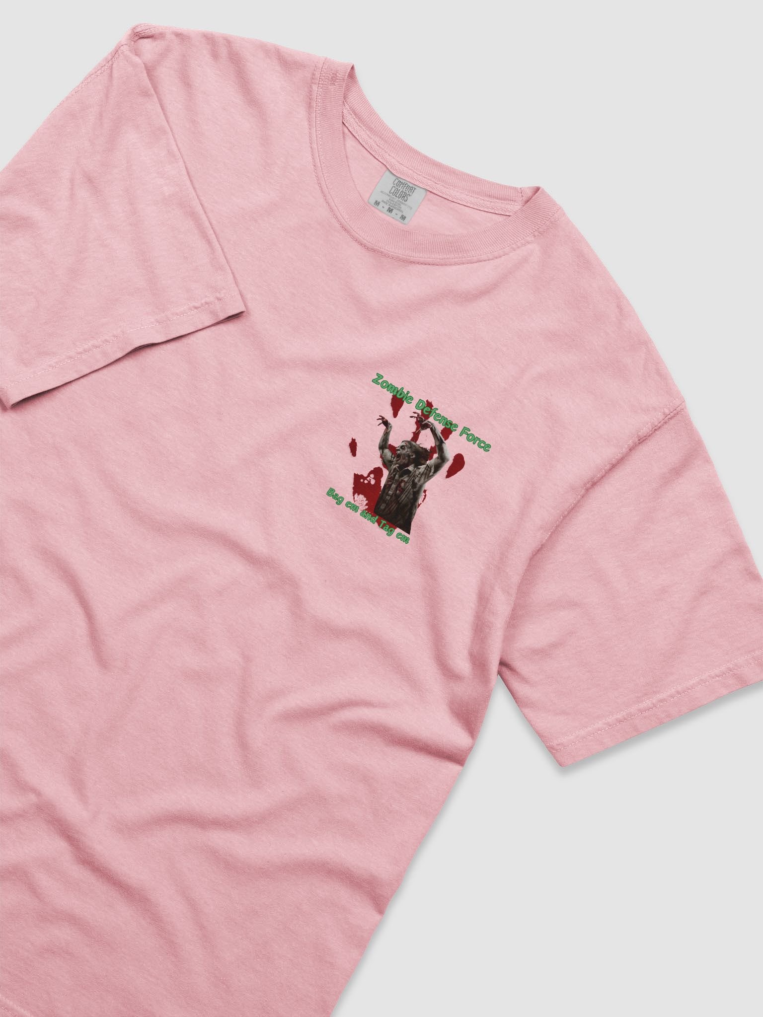 🧟‍♂️ ZDF "Bag 'Em & Tag 'Em" T-Shirt — Bold, Bloody, Ready. product image (48)