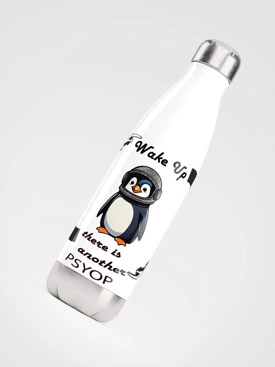 Psychedelic Penguin Stainless Steel Water Bottle product image (4)