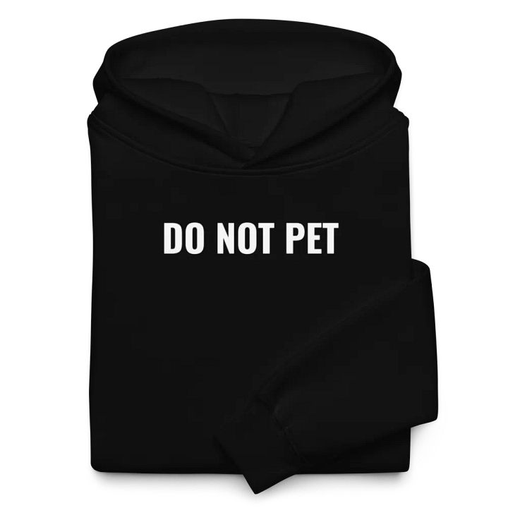 Do Not Pet Oversized Hoodie product image (1)