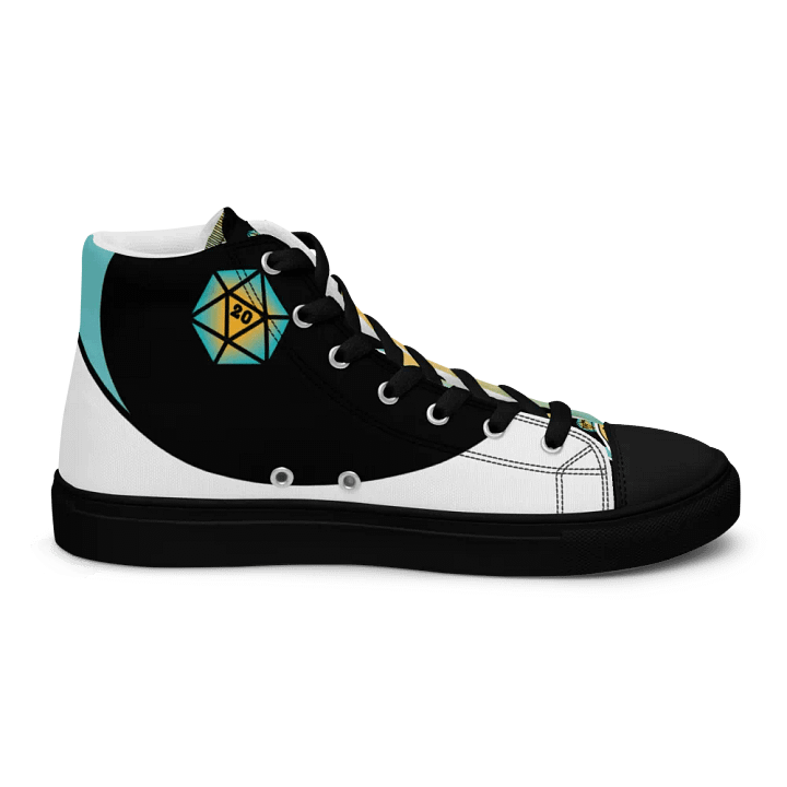 d20 Yin Yang Gradient Hi-Tops product image (1)
