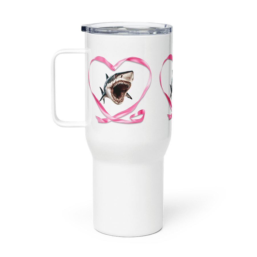 Heartfelt Shark Travel Mug product image (1)