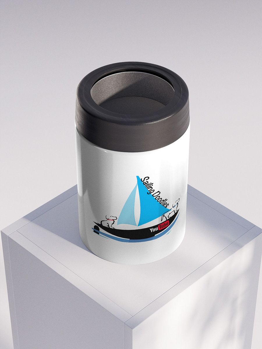 Classic Logo Stainless Steel Koozie product image (3)