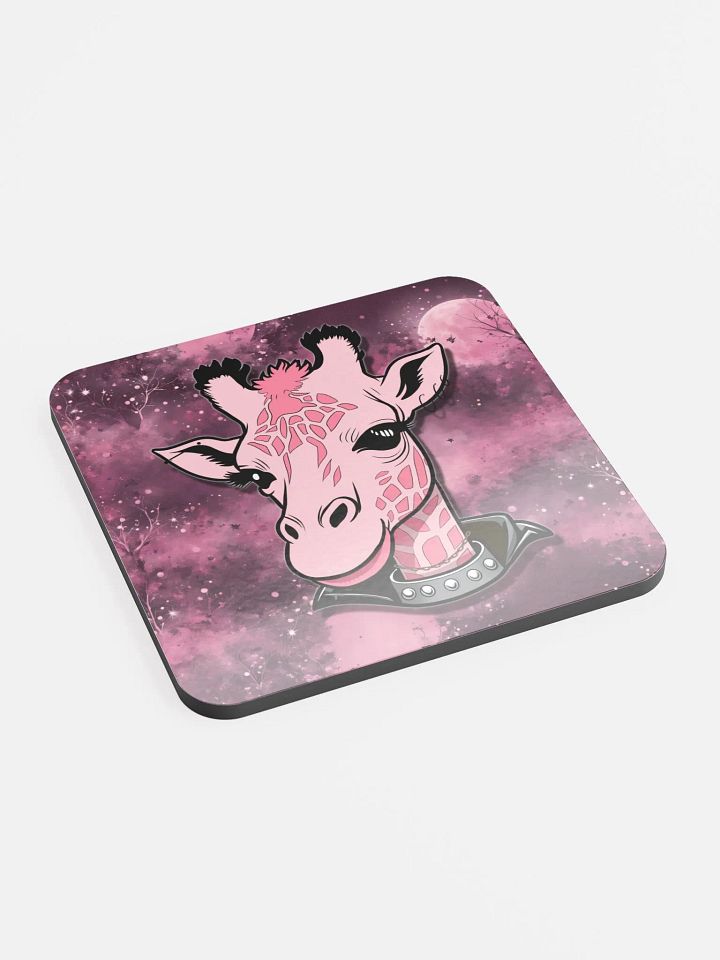 Gothic Safari Cork Coaster - Giraffe product image (2)