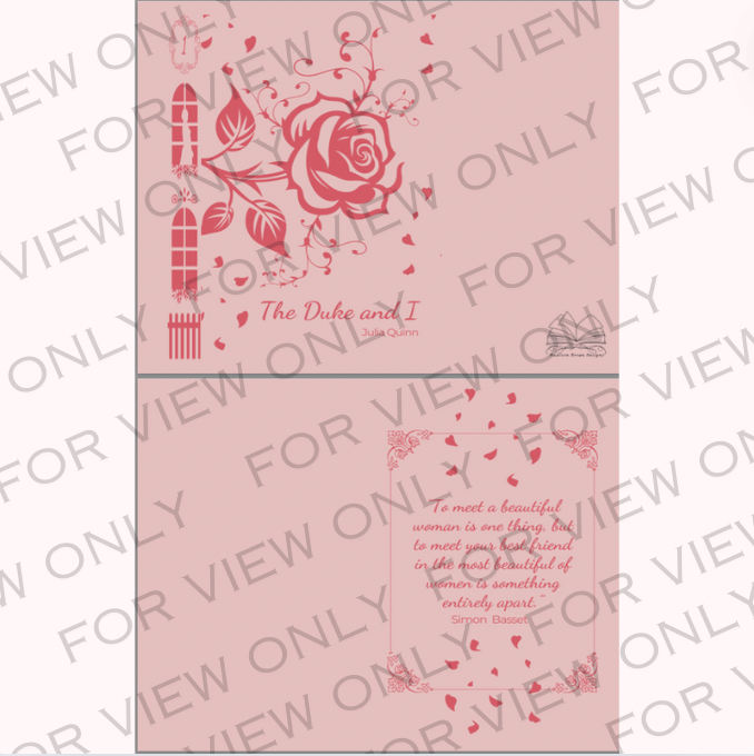NEW Bridgerton Book Jackets 2.0 product image (3)
