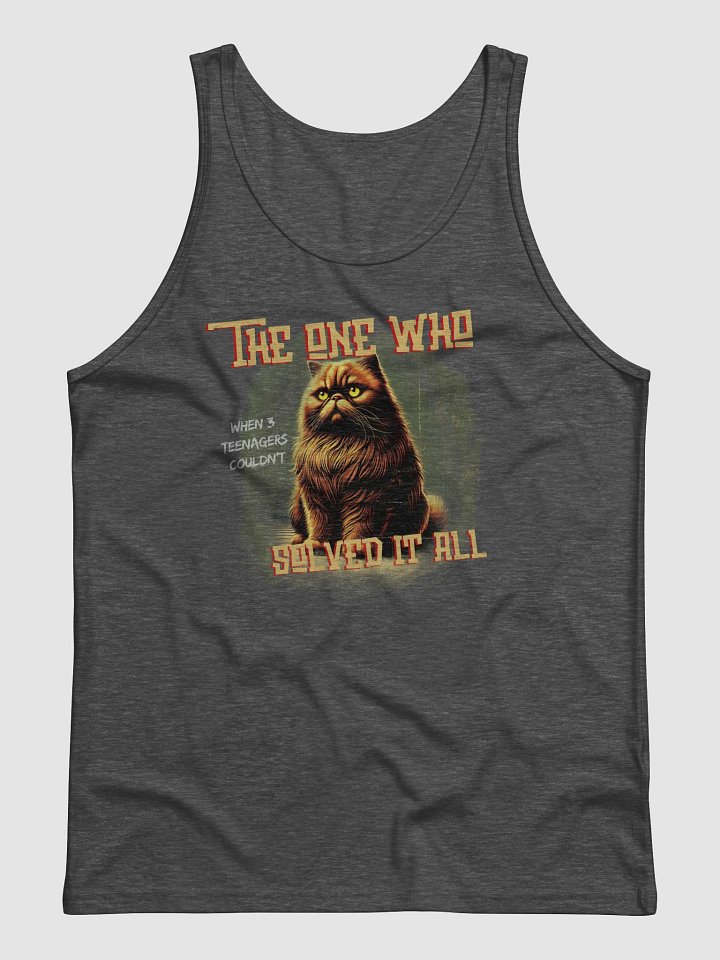 Magical Cat Vintage Pulp Horror Tank Top product image (2)