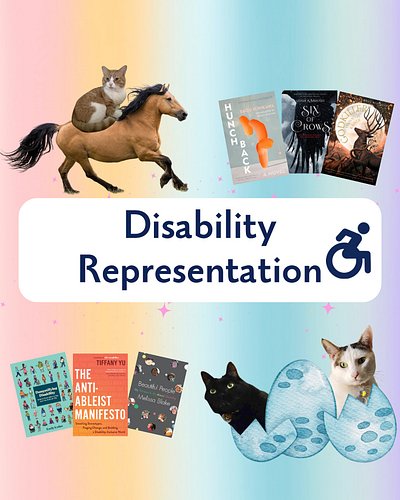 Episode 13 is here! This episode we’re talking about disability representation/disabled authors in honor of Disability Pride ...