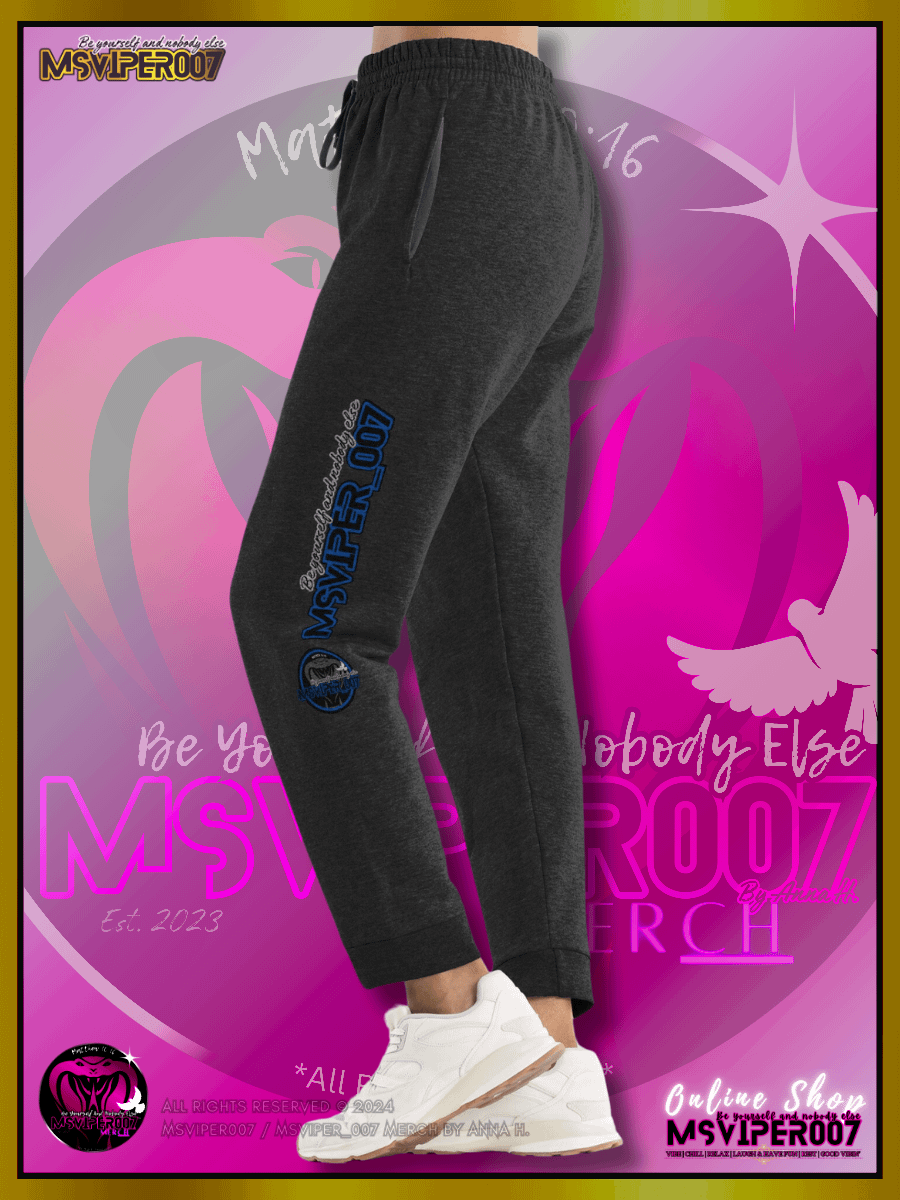 Pants - "MsViper_007™ Brand" [blue/blk] - Support&Sport" Cozy Comfort Jogger Pants By Anna H. product image (5)