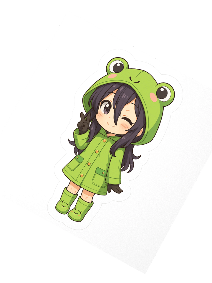 WTN - Frogwig Sticker product image (6)