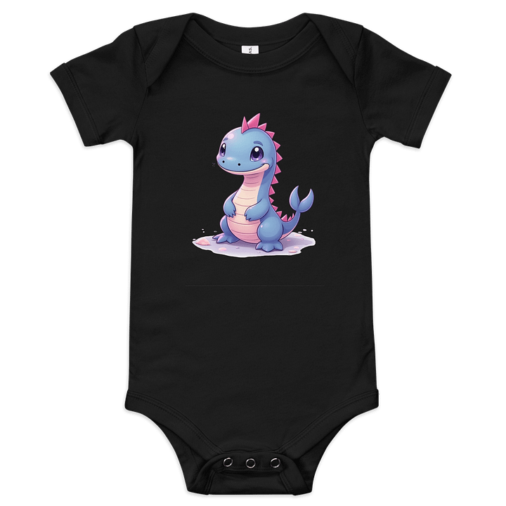Chomp the Dragon Baby Bodysuit product image (1)