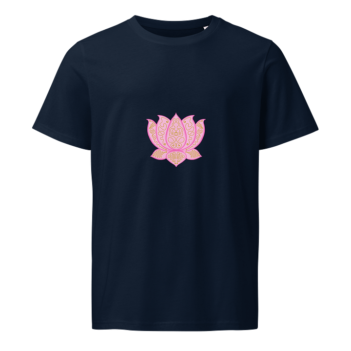 Golden Lotus Eye Unisex Organic Tee product image (1)