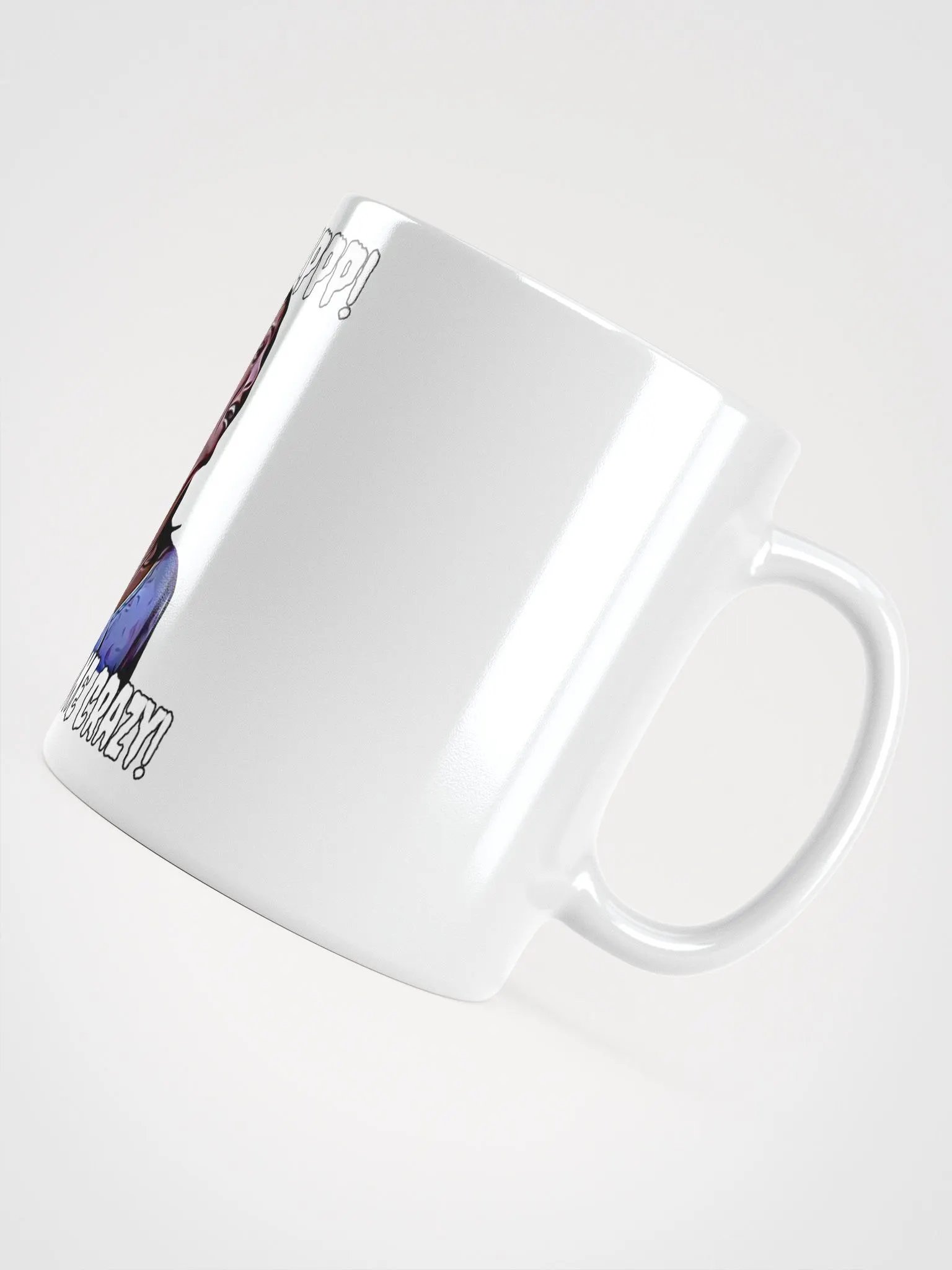 Help! my pussy's gone crazy! White Glossy Mug product image (5)