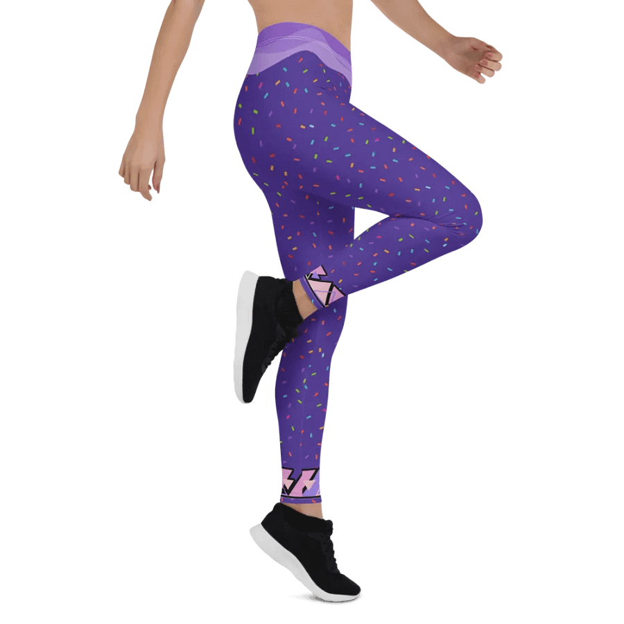 Purple Confetti Dream Leggings product image (7)