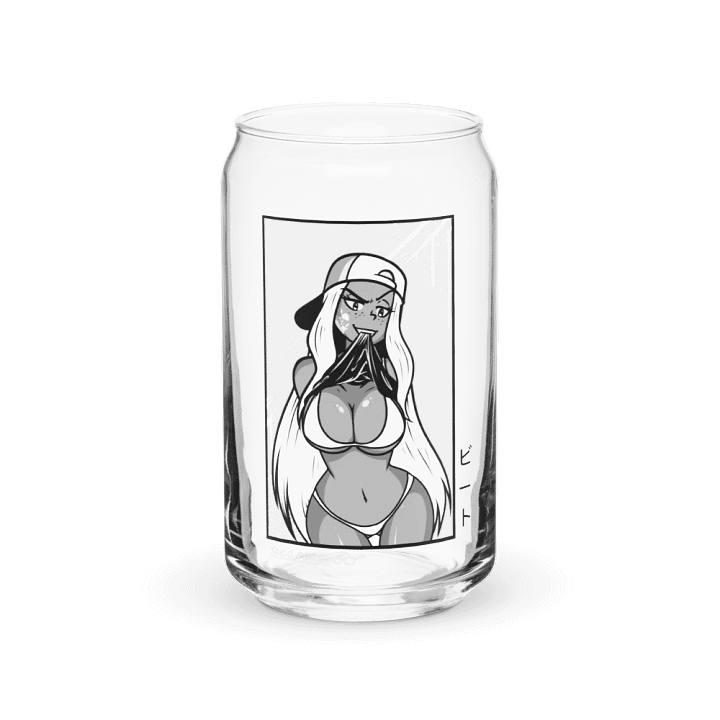 Beat Waifu Can Glass product image (2)